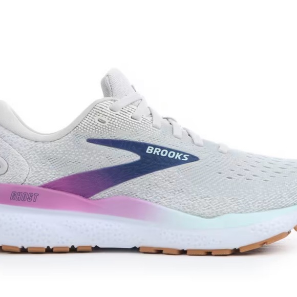 Brooks ghost 16 dna Women's White and Purple Running Shoes size 9 - Picture 1 of 10